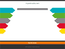 Tablet Screenshot of myonlinesite.com